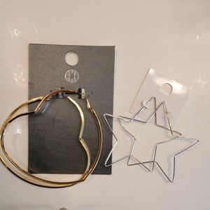 Nasty gal earrings brand new never warn